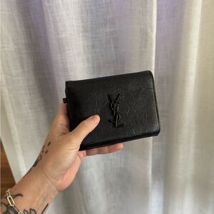 Yves Saint Laurent Black Wallet